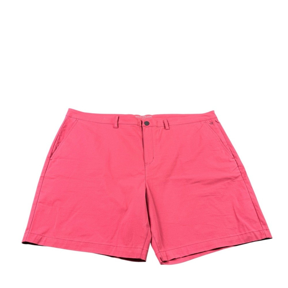Mack Weldon Light Red‎ Cotton Blend Men's Chino Short Size 42 Mint